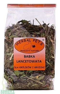 Babka lancetowata, zioła dla gryzoni, królika 70g