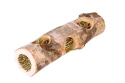 Drewniany tunel z brzozy dla królika gryzoni 25 cm