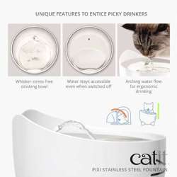 Fontanna poidełko dla kota Catit Pixi 2,5L + filtr