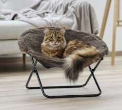KERBL Sharon leżak legowisko łóżko hamak krzesełko kota psa składane 50cm