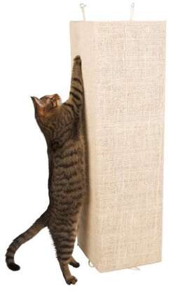 KERBL duży narożny drapak sizalowy dla kota na ścianę meble XXL 100 cm