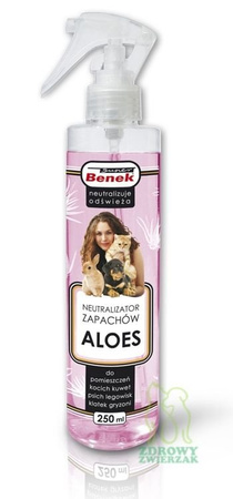 Neutralizator zapachów Aloes Benek spray 250 ml