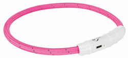 Obroża psa świecąca migająca LED Trixie 65 cm L-XL