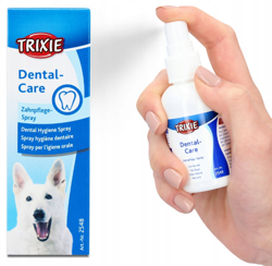 Odświeżający spray do zębów psa na kamień Trixie