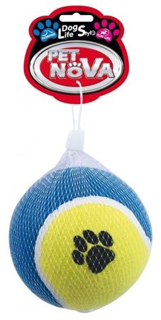 Piłka tenisowa zabawka psa pływająca Pet Nova 10cm