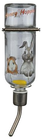 Poidełko szklane dla królika gryzoni Honey 250 ml