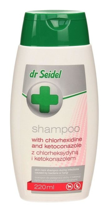 Szampon dla psa kota przeciwgrzybiczy Seidel 220ml