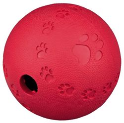 TRIXIE Piłka kula smakula zabawka kauczukowa na przysmaki dla psa 9 cm