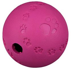 TRIXIE Piłka kula smakula zabawka kauczukowa na przysmaki dla psa 9 cm