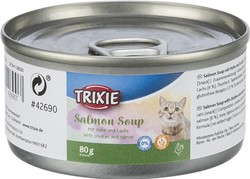 Trixie Salmon Soup łosoś przysmak kota zupa łososiowa puszka 80g