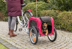 Trixie przyczepka rowerowa wózek psa S do 15 kg