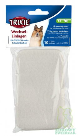 Wkładki higieniczne do majtek psa suczki 10 szt. M